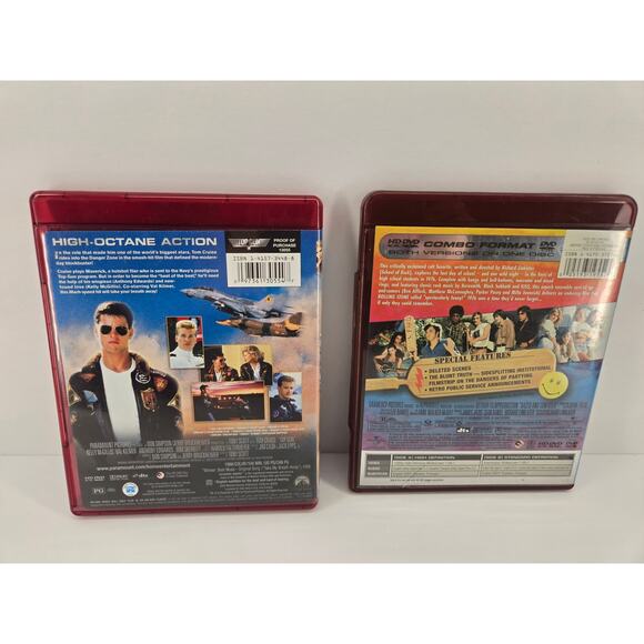 HD DVD Bundle Top Gun | Dazed and Confused | DVD Lot - Picture 2 of 2
